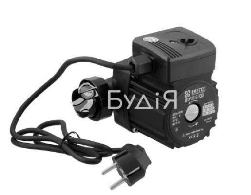 Циркуляционный насос RAFTEC RCP 25-60/130 (з кабелем) (108249)