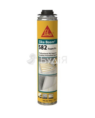 Клей-піна SIKABOOM-582 Foam Fix проф. 750 мл Клей-піна SIKABOOM-582 Foam Fix проф. 750 мл