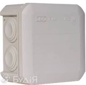 Коробка розподільча OВО T 40, 90х90х52, IP 55