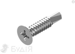 Гвинт 3,5х25 ЦБ пот РН t-max=2,25мм