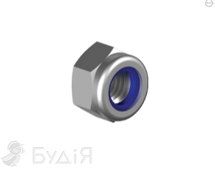 Гайка ЦБ М8 самостоп 6 DIN985