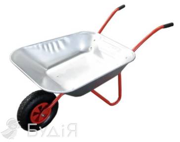 Тачка строит 1-колесн. BUDFIX ,WB6407В  65 л. 110 кг,(69935)