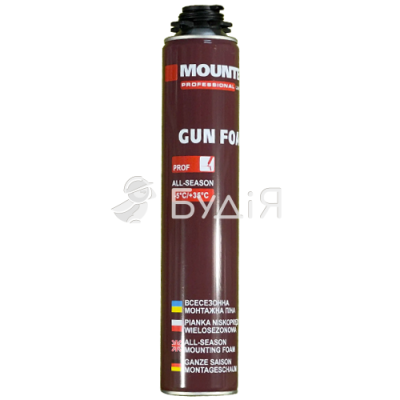 Піна монтажна Mounter PRO проф. 750 мл