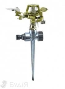 Дождеватель, ороситель импульсный для газона металлический (8105D)