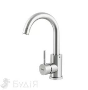 Смеситель для умывальника VENTA VS112US (нержавеющая сталь) (082235)