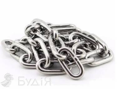 Цепь длиннозвеньевая оцинк. 4-мм (50м)