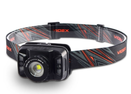 Налобный светодиодный фонарик аккум VIDEX VLF-H045Z 270Lm 5000K 26570