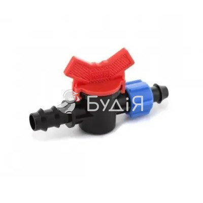 Кран стартовый с поджимом для капельной трубки 16 мм Presto-PS (OV-0516)