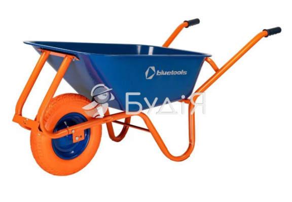 Тачка будiв. 1-колісн. КВІТКА BLUETOOLS PN4x8 4PR  (100л, 180кг)