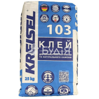 Клей для плитки  Крайзель (Kreisel) - 103 С1T  (25кг) (54шт)