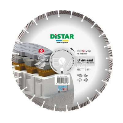 Круг алмазный отрезной Distar Universal 1A1RSS 350 (10170085446)