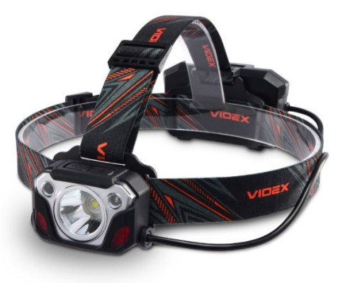 Налобный светодиодный фонарик аккум VIDEX VLF-H056 1400Lm 6500K 26616