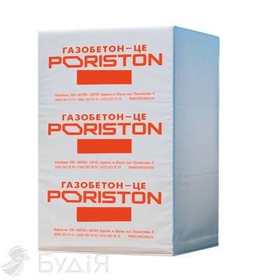 Газобетон PORISTON 100x200x610 (паллета 2,196м3-180шт)