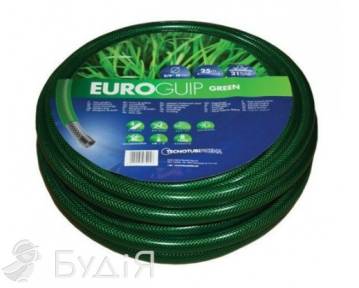 Шланг садовый Tecnotubi Euro Guip Green (3 шар) 1/2, 50 м