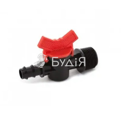 Кран шаровой с наружной резьбой 3/4