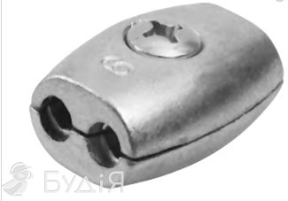 Затискач обжимний 5мм ЦБ 