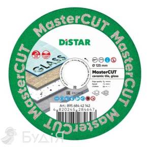 Круг алмазный отрезной Distar MasterCUT 1A1R V 125x1,6/1,0x15x22,23 (89568442142)