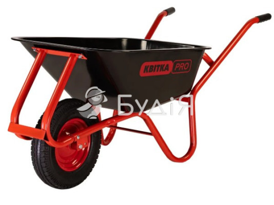 Тачка строит.1-колесн. КВІТКА PRO Formula 1 ПК8PR 4x8  (100л, 180кг) 