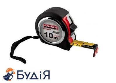 Рулетка HAISSER Compact магнiт. 10мx25мм 