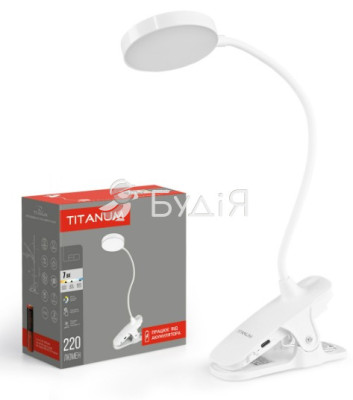 Лампа настольная LED TITANUM с аккумулятором  TLTF-013W 7W 3000-6000K (28344)