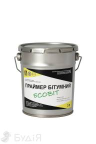 Праймер ЕКОБІТ битумно-каучуковый 2,5 кг