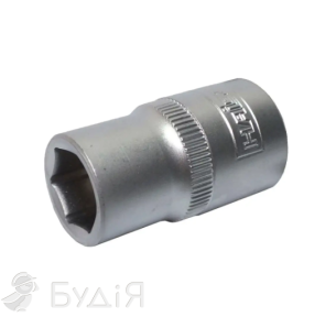 Головка торцевая шестигранная 1/2» сатин 27мм*44мм ТМ HAISSER	(70049)