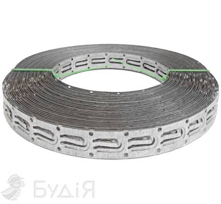 Стрічка монтажна 20 мм Крок 25 0,40 мм 20 м (шт)
