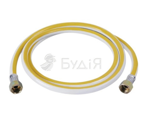 Шланг газовый ZERIX ПВХ 1/2ГГ 120см  ZHG-01-FF1/2