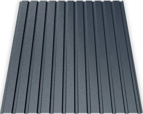 Профлист ПМ-10 0,40х1195х2000 RAL7024 Мат (граф) УКРАЇНА