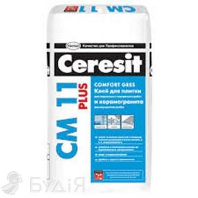 Клей для плитки Ceresit (Церезіт)  СМ 11 PLUS  (25кг)
