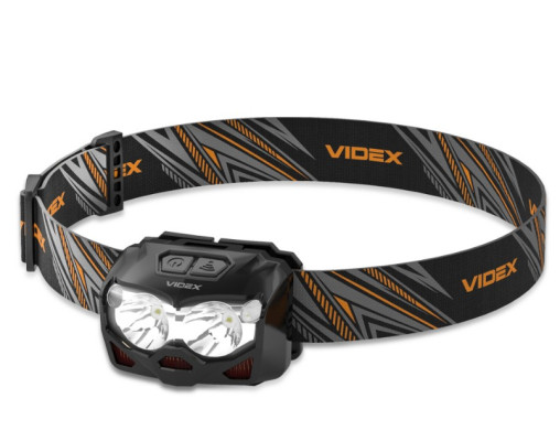 Налобний світлодіодний ліхтарик акум VIDEX VLF-H055D 500Lm 5000K  27212