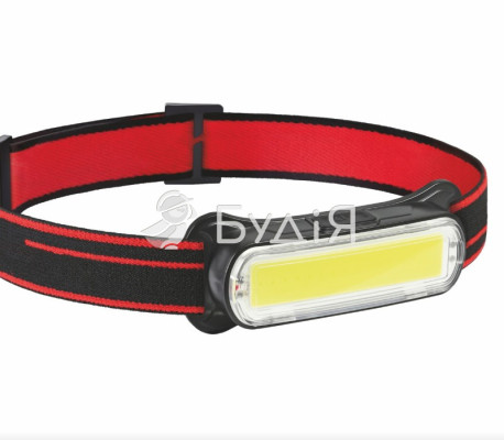 Налобний світлодіодний ліхтарик акум TITANUM TLF-H11 400Lm 6000K 28662