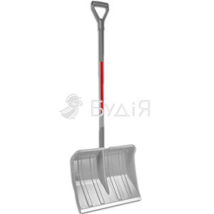 Лопата для снігу MAAN Extra-Click, 490мм сіра (5648)