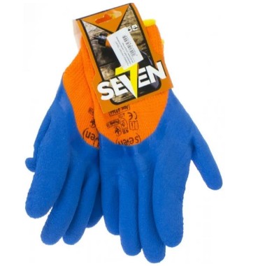 Рукавиці Sevenv утепл.латекс.  покриття (69346)