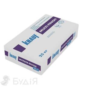 Шпаклівка KNAUF Multi-finish (КНАУФ) Мульті-фініш (25кг)
