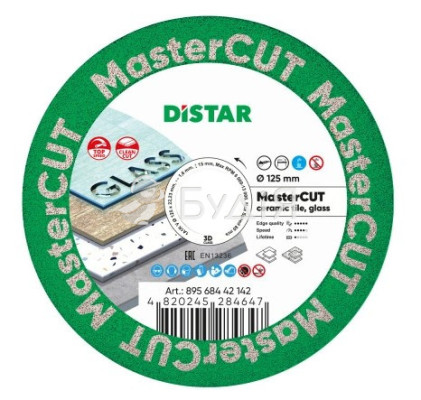 Круг алмазний вiдрiзний Distar  MasterCUT 1A1R V 76x0,8x5x10 (87015424052)