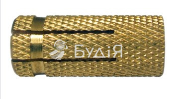 Дюбель ETO  8х25/М6 латунь