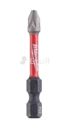 Біта SHOCKWAVE MILWAUKEE, PZ2, 50мм, (1шт) (4932430866) 