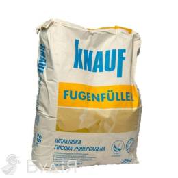 Шпаклевка KNAUF Fugenfuller (КНАУФ Фугенфюллер) 25 кг