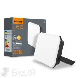Прожектор LED VIDEX F3 30W 5000K 220V (VLE-F3-0305B)																							
