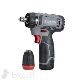 Шуруповерт аккумуляторный FORTE CDR 1218-2B2 12В (87756)