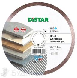 Круг алмазний вiдрiзний Distar Hard ceramics  200x1,6/1,2x10x25,4 (11120048015)  