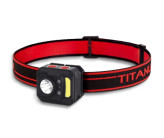 Налобний світлодіодний ліхтарик акум TITANUM TLF-H05 250Lm 6500K 27328