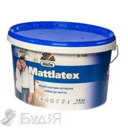 Краска интерьерная Dufa Mattlatex D100 1.4 кг