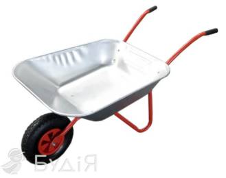 Тачка строит 1-колесн. BUDFIX ,WB6407В  65 л. 110 кг,(69935)
