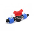 Кран стартовый с поджимом для капельной ленты 16 мм Presto-PS (OV-0217)