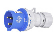Вилка силовая переносная 230В 32А 2P+PE  (023) EV-3232 ETI 