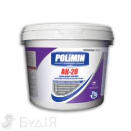 Штукатурка короед акрил. Polimin (Полимин)  АК-20 База С (25кг)