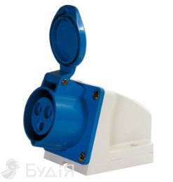 Гнездо силовое 220V 3*32A (p012002) стационарное