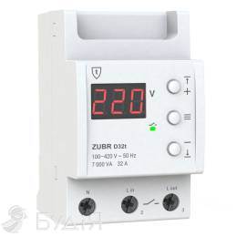 Реле напряжения ZUBR D32t с термозащитой 
